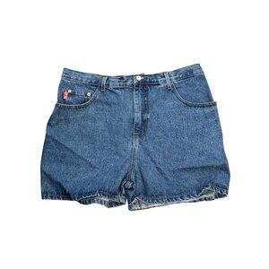 Cest Toi Womens Denim High-Waisted Jean Shorts Size XXXL USA Made 100% Cotton
